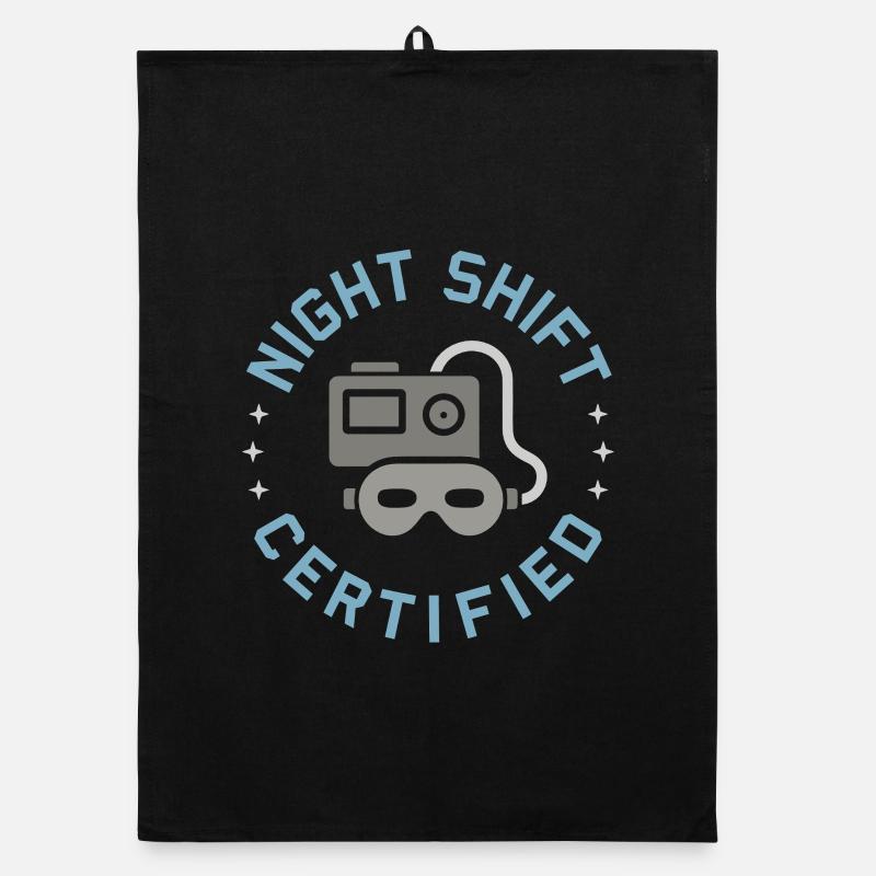 Schlaftechnologe Polysomnographic Tech Rpsgt Organic Geschirrtuch