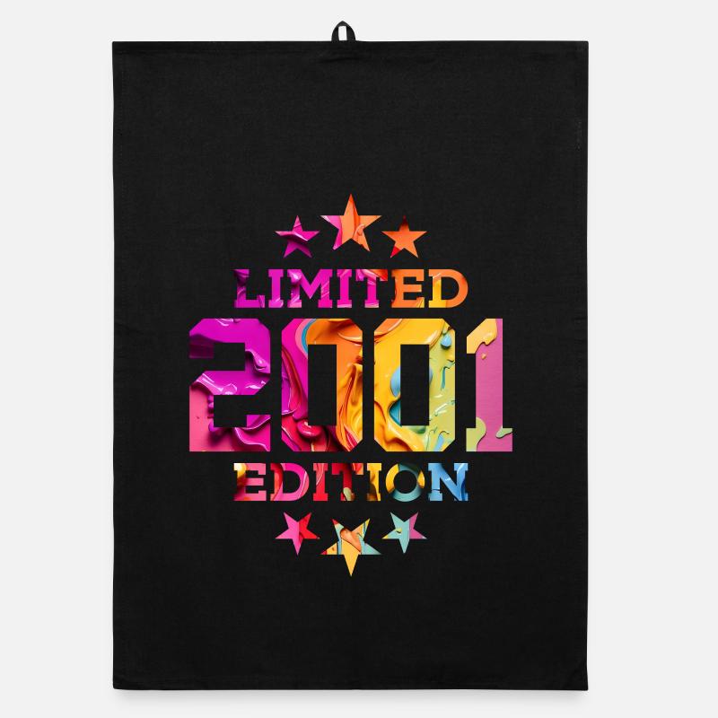 ÉDITION LIMITÉE 2001 25E ANNIVERSAIRE Torchon bio