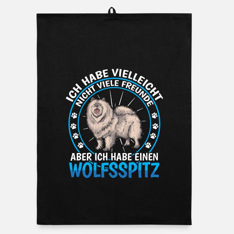 Wolfspitz est un ami allemand Wolfspitz Torchon bio