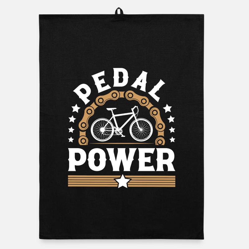 Bicycle Cyclist Organic dish towel