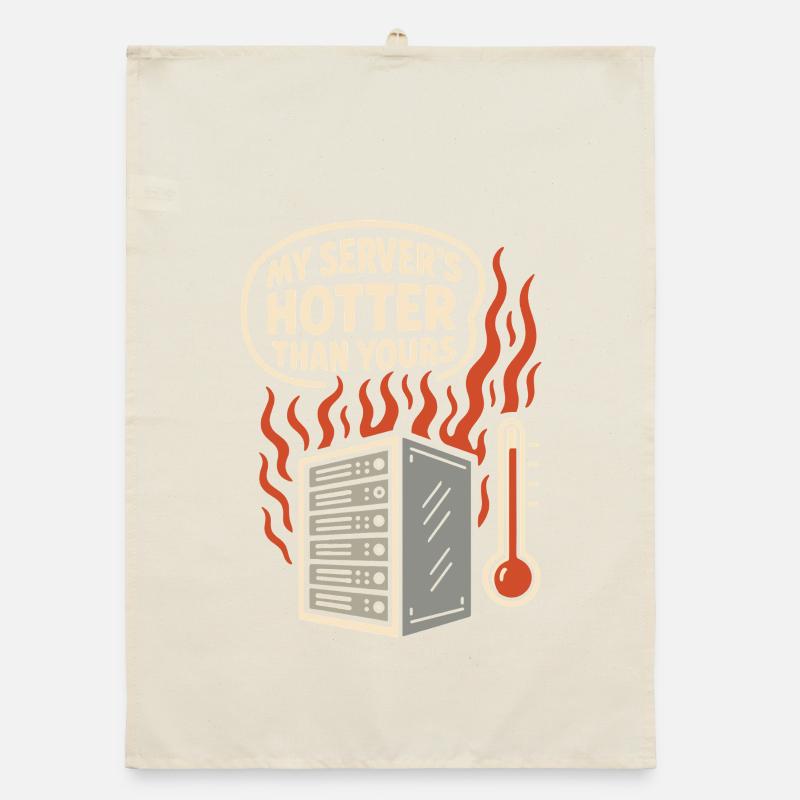 Netzwerkinfrastruktur Rack- Und Stack-ingenieur Organic Geschirrtuch