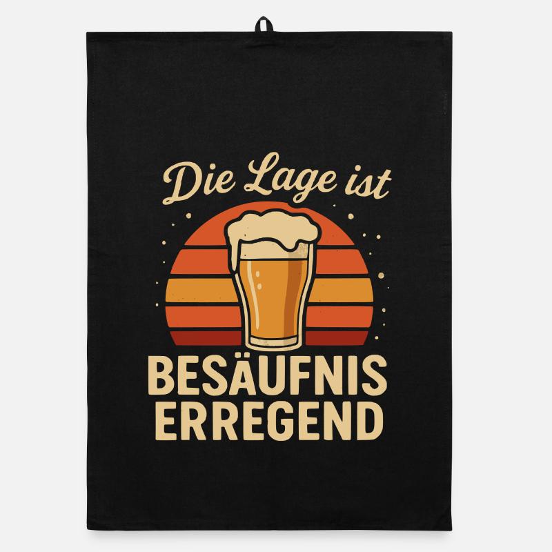 The situation is drunkenness Organic dish towel