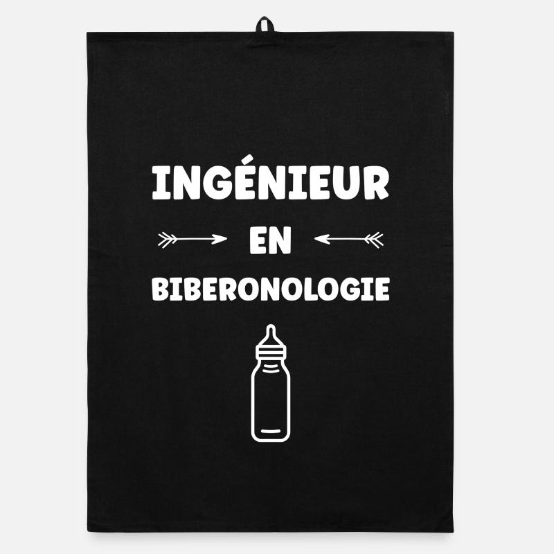 Engineer in Baby Bottle Therapy Organic dish towel