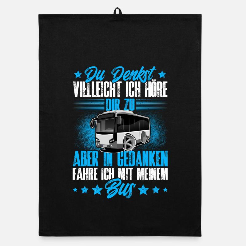 Busfahrer Organic Geschirrtuch