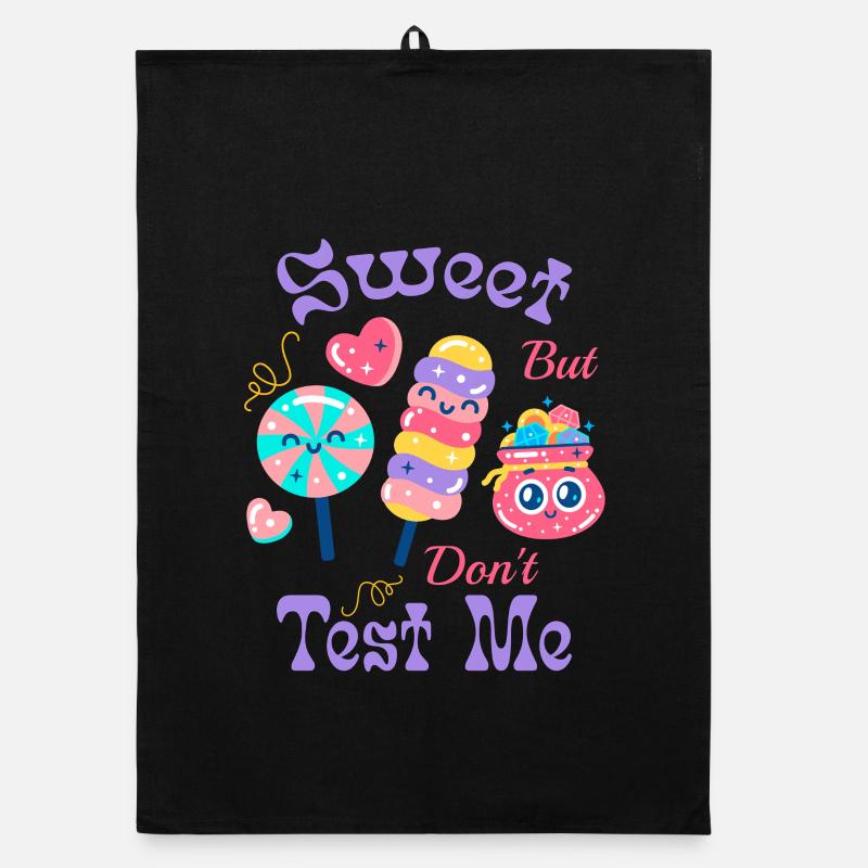Funny candy gift idea for snack fans Organic dish towel