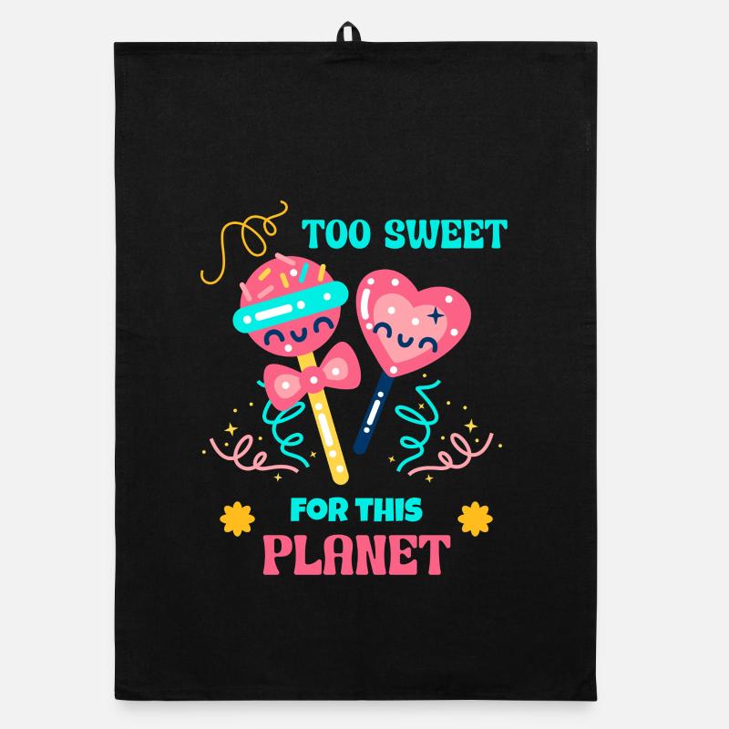 Candy Queen Candy Fashion Organic dish towel