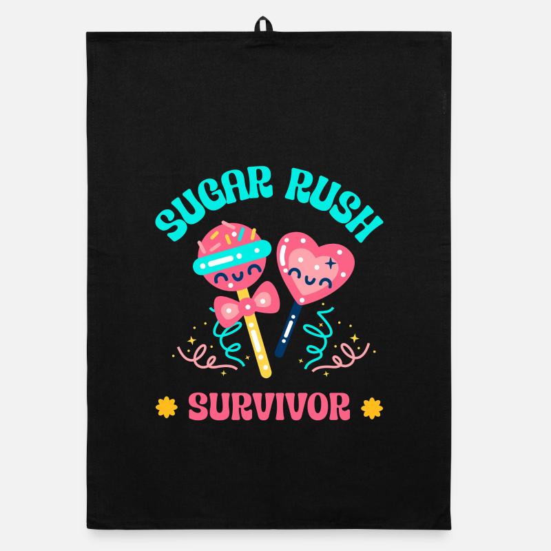 Candy Lover Gift Organic dish towel