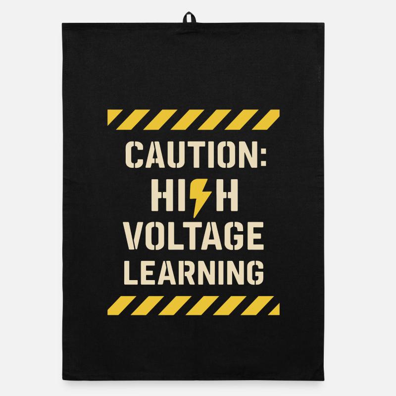Apprentice electrician, student in the electrical trade Organic dish towel