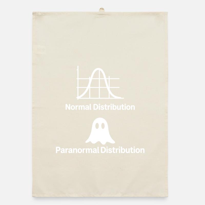 Math Teacher Normal vs Paranormal Distribution Organic dish towel