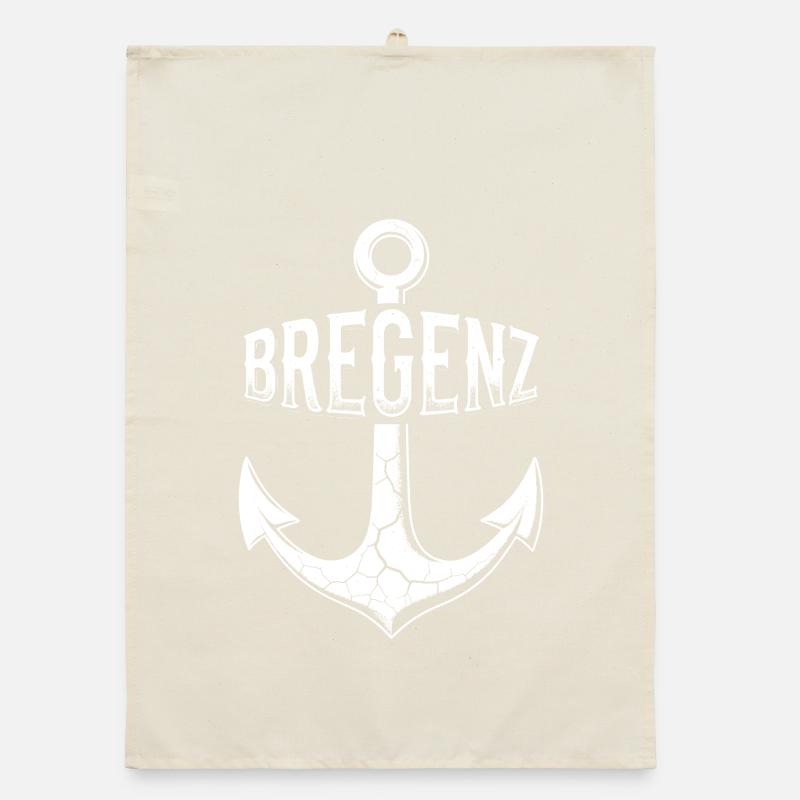 Anker Bregenz Bodensee Österreich Organic Geschirrtuch