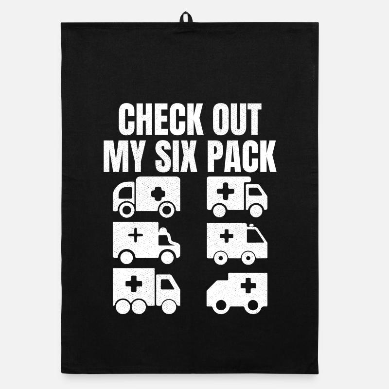 Check out my six pack Organic Geschirrtuch