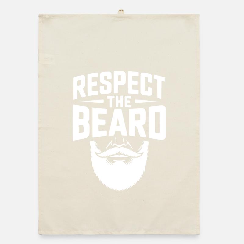 Respect the Beard Organic dish towel