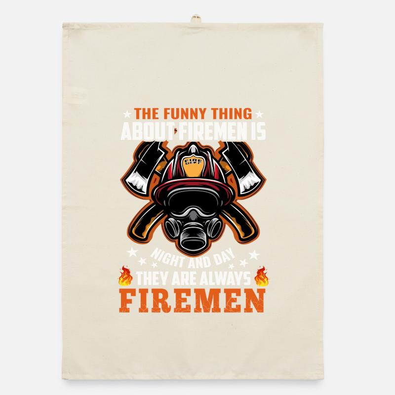 Fireman Organic dish towel