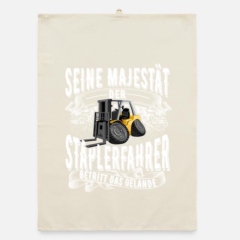 Forklift driver Organic dish towel