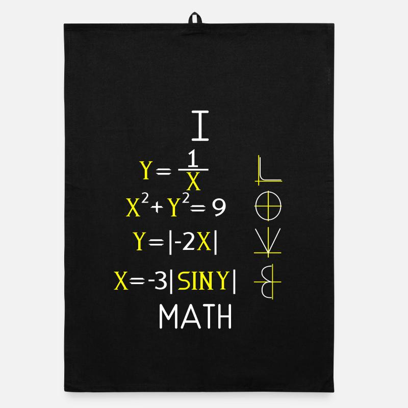 Math Math Math Professeur de mathématiques Mathématicien Torchon bio