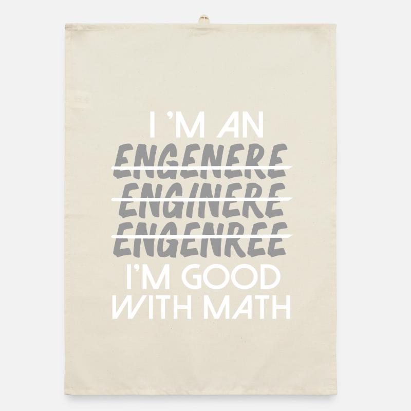 Math Math Math Professeur de mathématiques Mathématicien Torchon bio