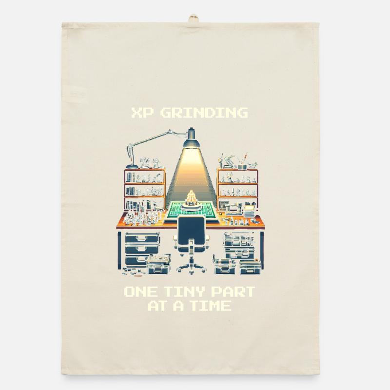 XP Grind: One Part at a Time | Model making Organic dish towel