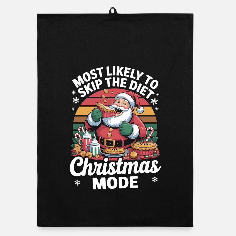 Mode Noël Skip Diet Torchon bio
