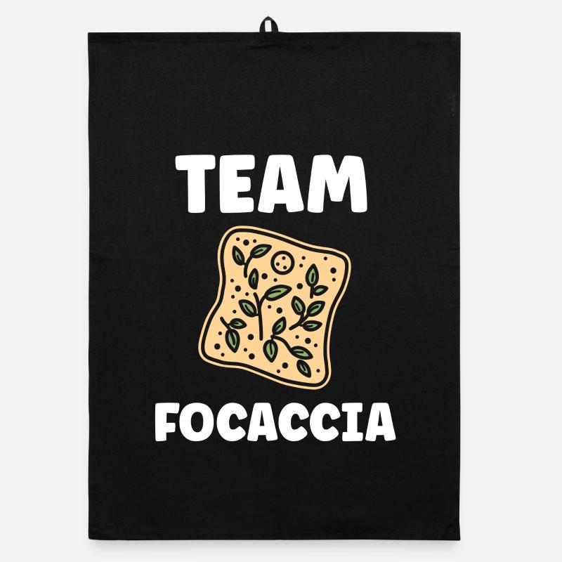 Focaccia Botanisches Team Organic Geschirrtuch