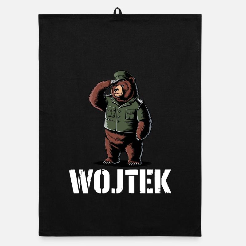 Wojtek Ours Look Militaire Torchon bio