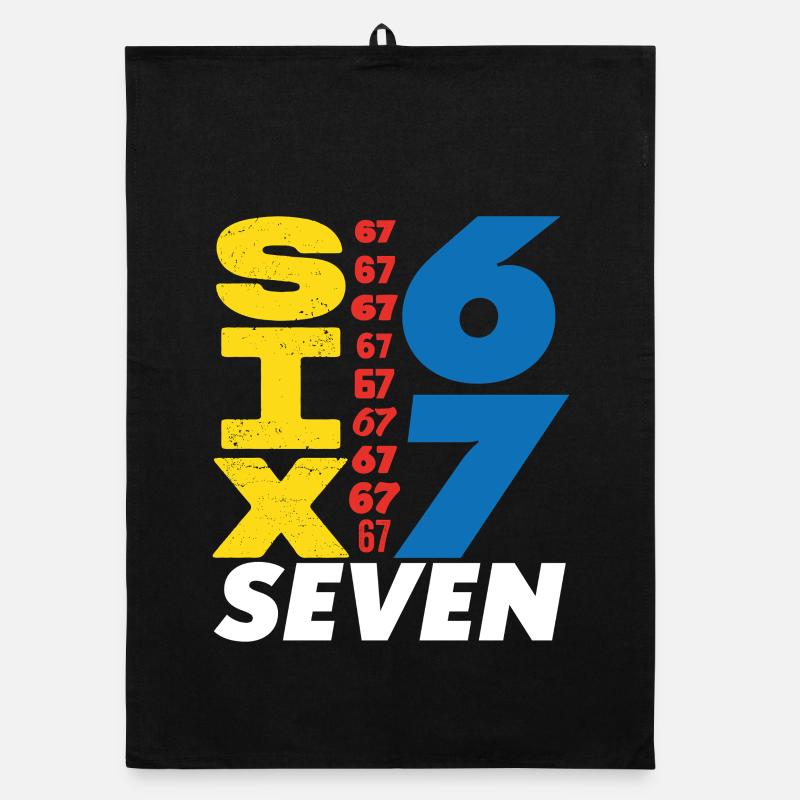 Six Seven, 67 Organic dish towel