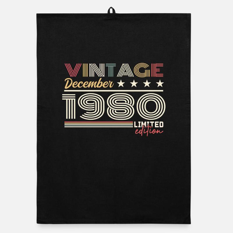 Cadeau Décembre 1980 Torchon bio
