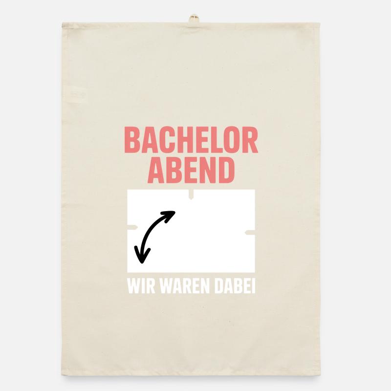 Bachelor Party Bachelor Bachelor Guestbook Organic dish towel