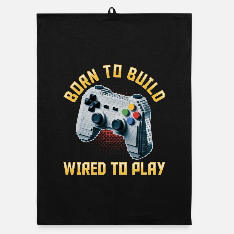 Blocs de construction Gamer Gaming Brick Builder Torchon bio