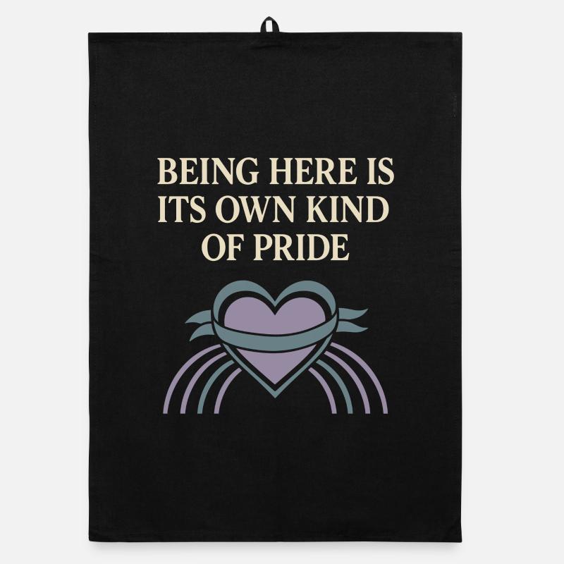 Groovy Pride Retro Equality Queer Story Organic dish towel