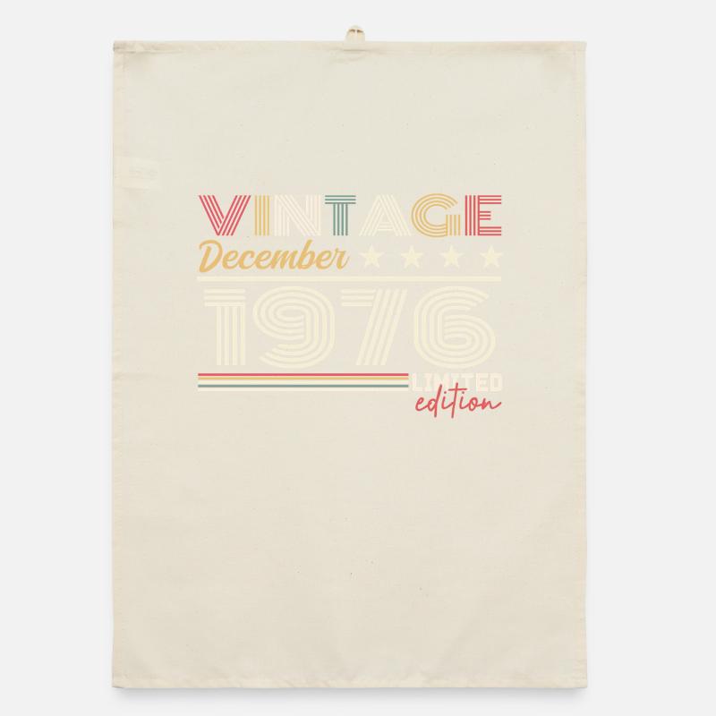 December 1976 Gift Organic dish towel