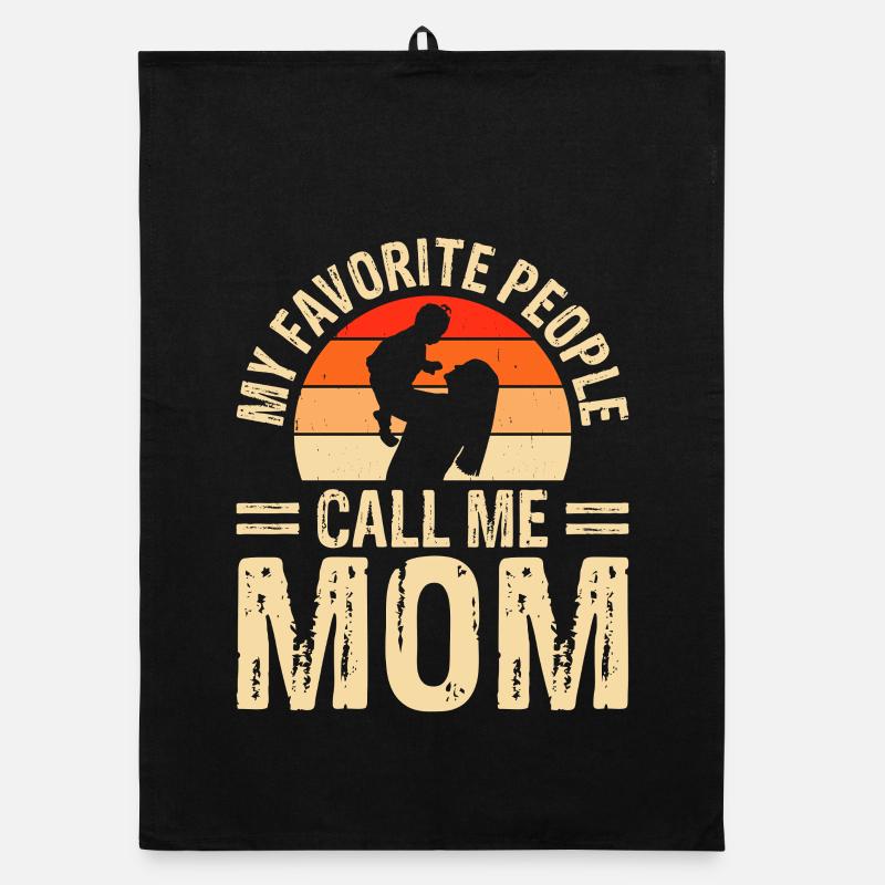 Mama Muttertag Geschenk Weihnachtsgeschenke   Organic Geschirrtuch