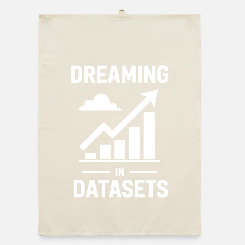 Data Analyst Saying Funny Data Analyst Gift Organic dish towel