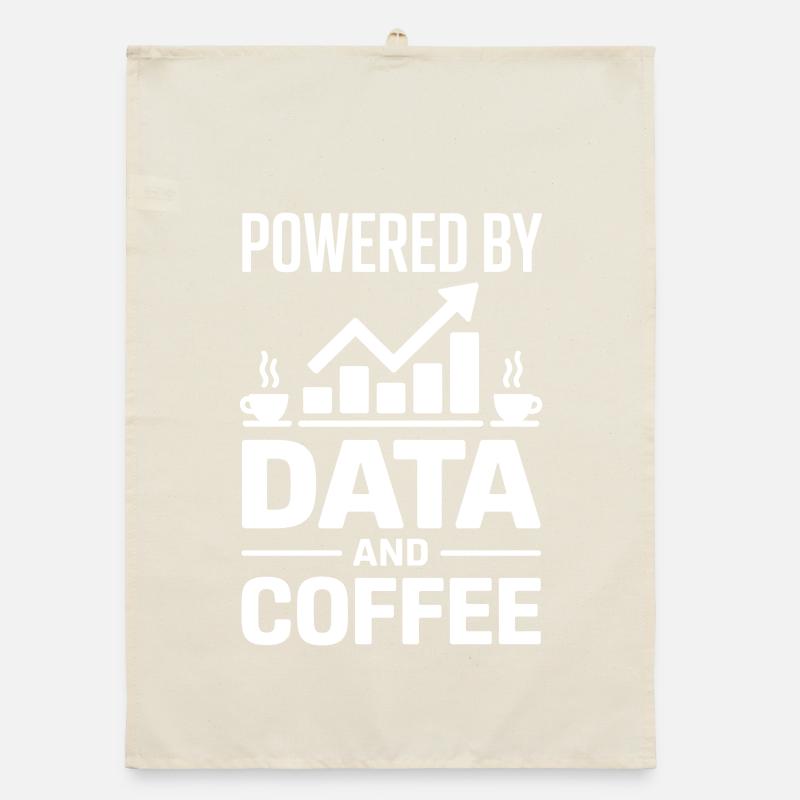 Datenanalyst Spruch Lustiges Datenanalyst Geschenk Organic Geschirrtuch