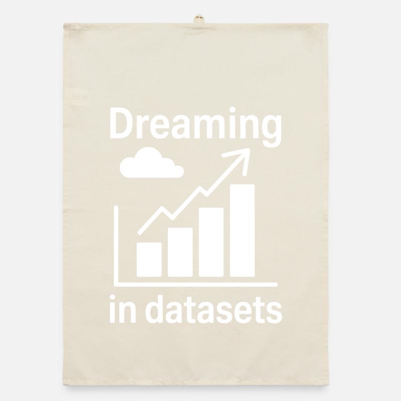 Data Analyst Saying Funny Data Analyst Gift Organic dish towel