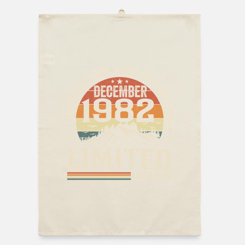 Dezember 1982 Organic Geschirrtuch