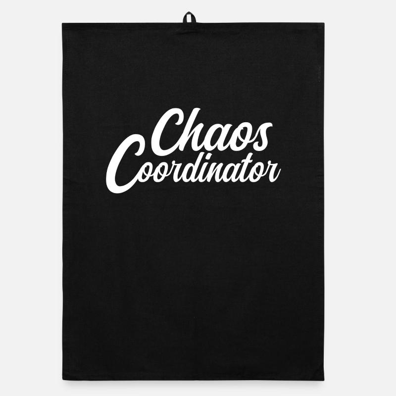 Chaos Coordinator - Chef of Everything Organic dish towel