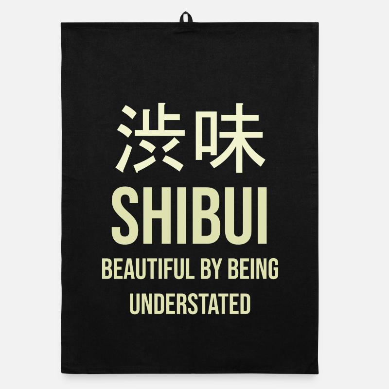 Shibui Minimalisme Épuré Torchon bio