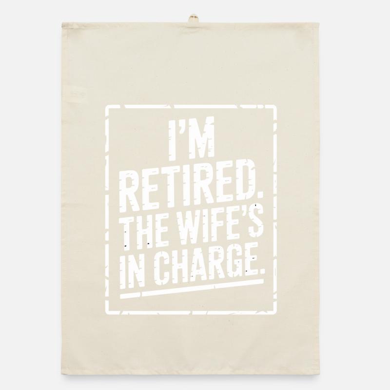 Retraitée : Épouse responsable Torchon bio