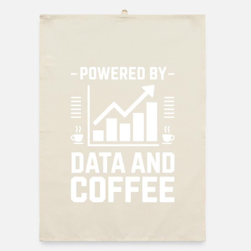 Data Analyst Saying Funny Data Analyst Gift Organic dish towel