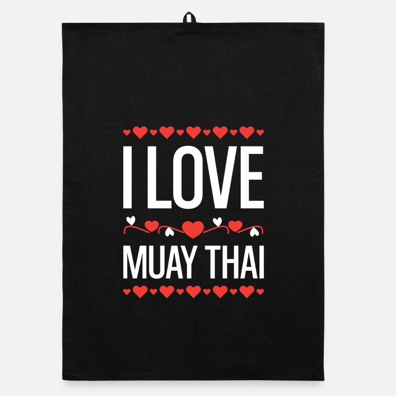 J’adore le Muay Thai Torchon bio