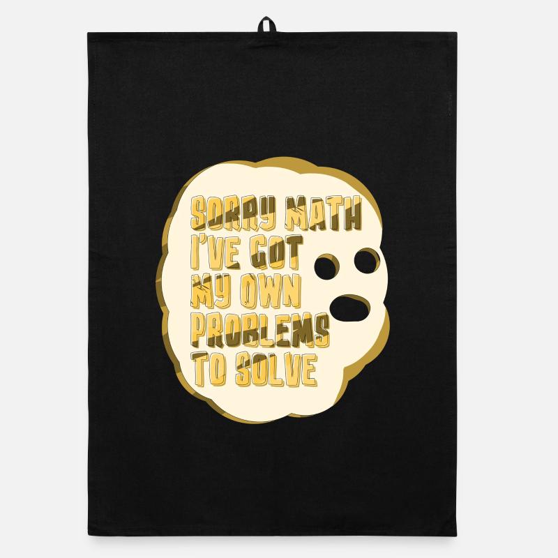 Math Nerd Students University Professor Mathematics Organic dish towel