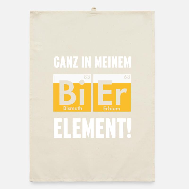 Complètement dans mon élément de bière Torchon bio