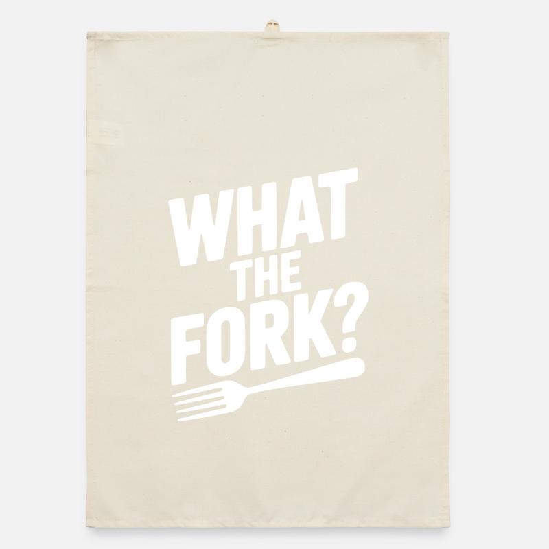 What the Fork? Organic dish towel