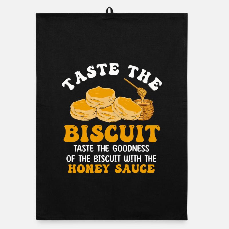 Biscuit Honey Dip Tee Organic dish towel