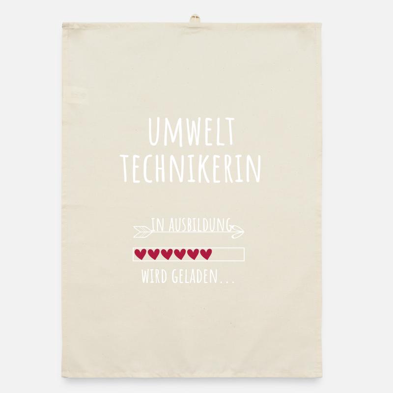 Umwelttechnikerin Studium Beruf Ausbildung Organic Geschirrtuch