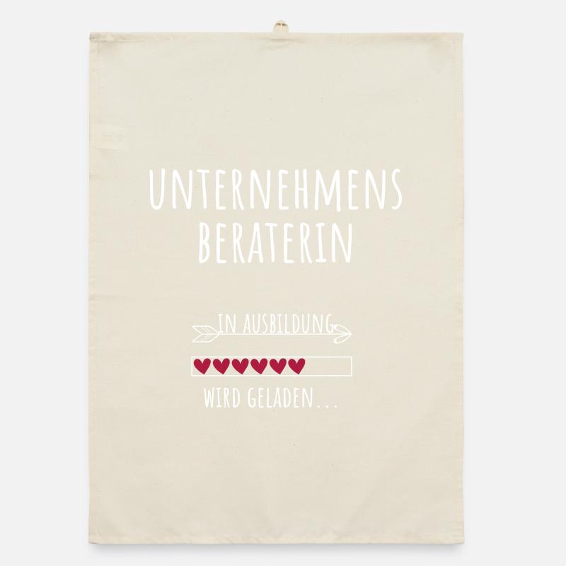 BWL Studentin Beruf Unternehmensberaterin Organic Geschirrtuch