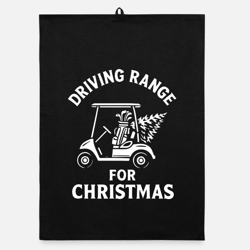 Practice pour le plaisir du golf de Noël Torchon bio