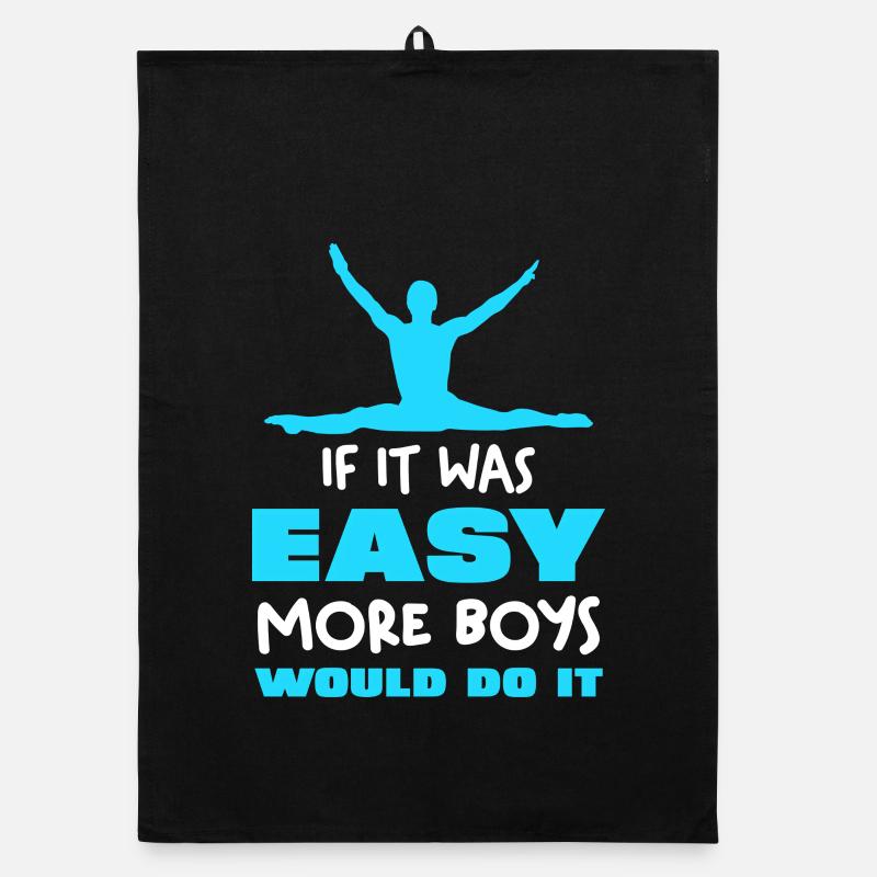 Si c’était facile, plus de garçons le feraient Torchon bio