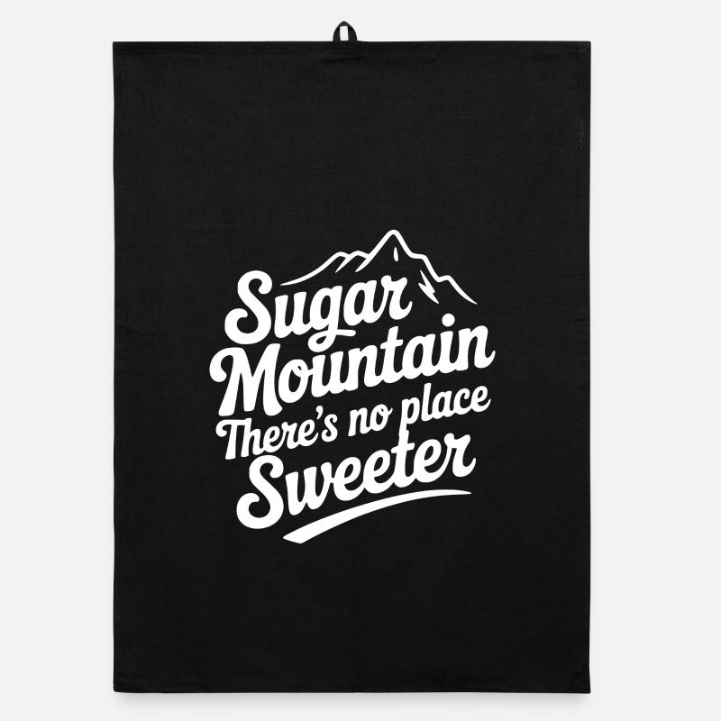 Sugar Mountain Il n’y a pas d’endroit plus doux Torchon bio