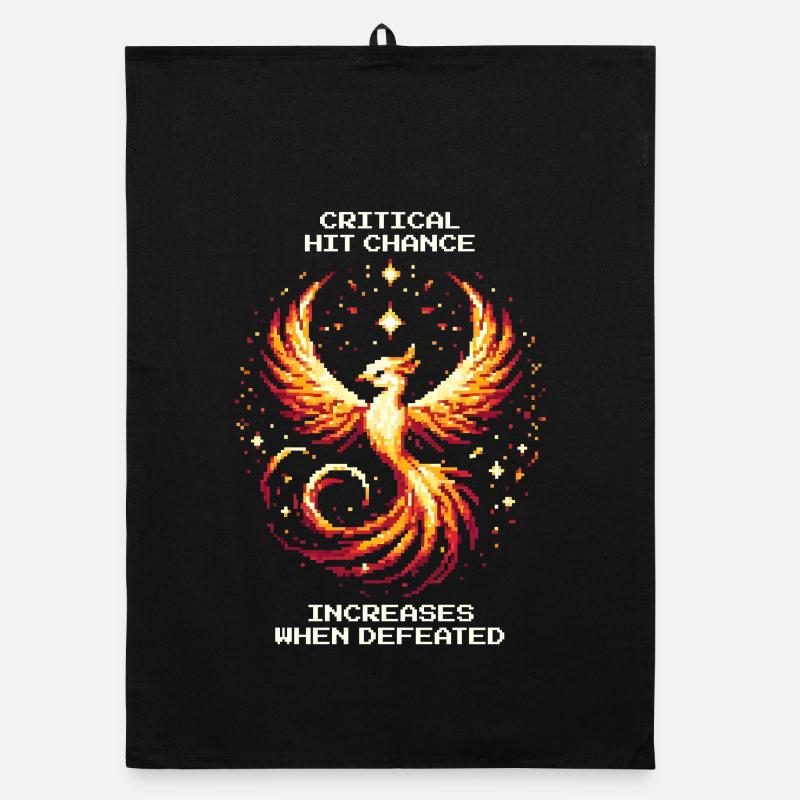 Crit chance increases after defeat | RPG Roguelike Organic dish towel